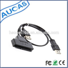 Adaptador USB para eSATA / SATA / Adaptador SATA USB / Adaptador de cabo conversor SATA / USB
